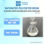 SATURATED POLYESTER RESIN For Automotive refinish paint,high-grade amino baked paint EXR-7027 - Image 2